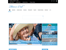 Tablet Screenshot of moroccopost.net